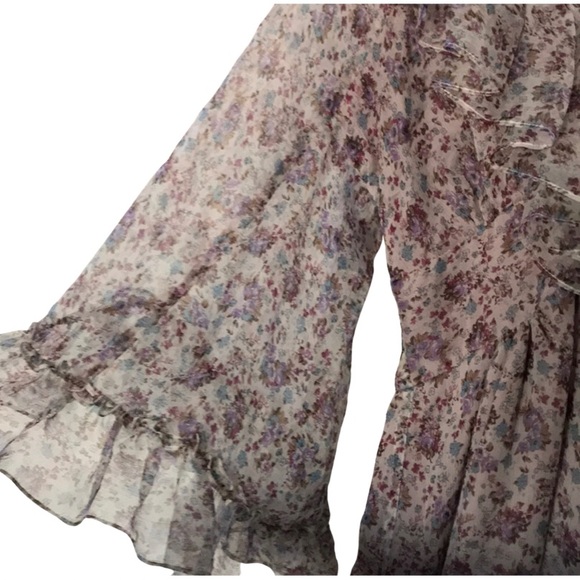 KITE AND BUTTERFLY NWT 100% Silk Dress - Picture 2 of 11